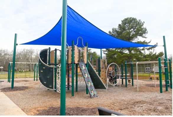 sun safety concerns on playground