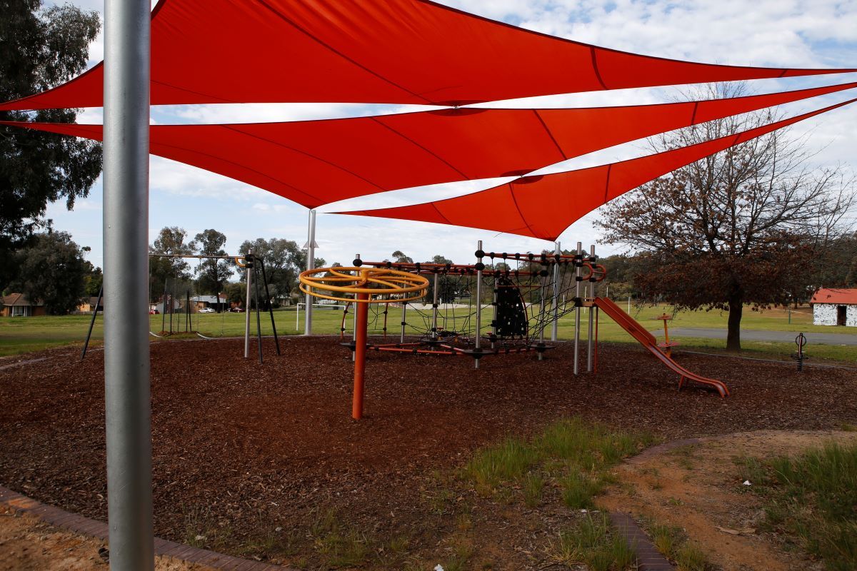 Sail away! Praise as shade sails are installed over local playground AUSTRALIA