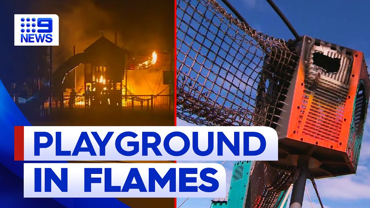 playground in flames australia