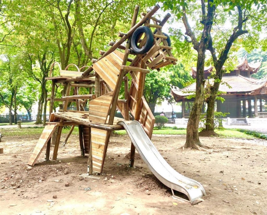 Hanoi’s playground design based on traditional culture