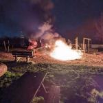 playground goes up in flames for the 6th time
