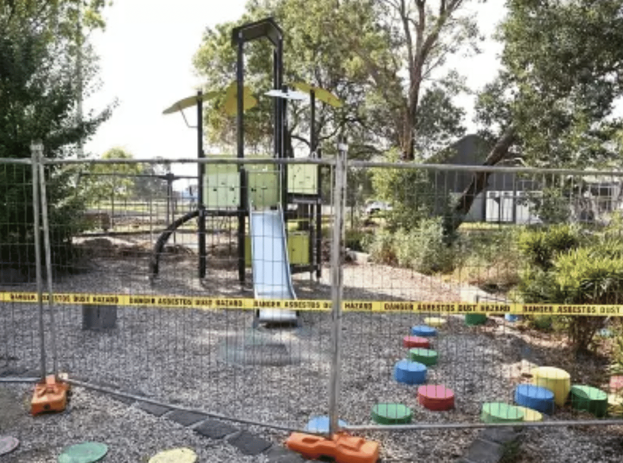 Asbestos detected at three MORE Melbourne playgrounds
