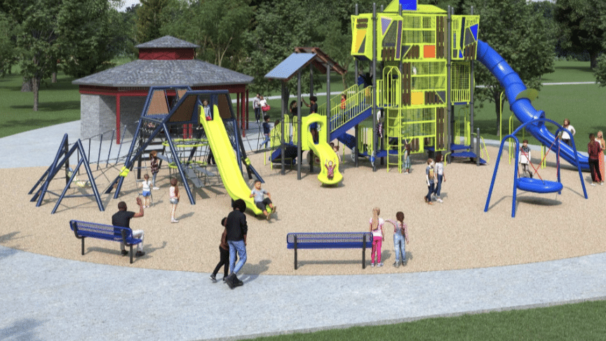City council approves nearly 300k of playground equipment for destroyed park