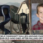 Family sues after 8 year old boy dies flying out of slide and falling 7 feet to the ground at his elementary school