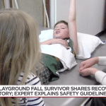 Playground full survivor shares recovery story; expert explains safety guidelines