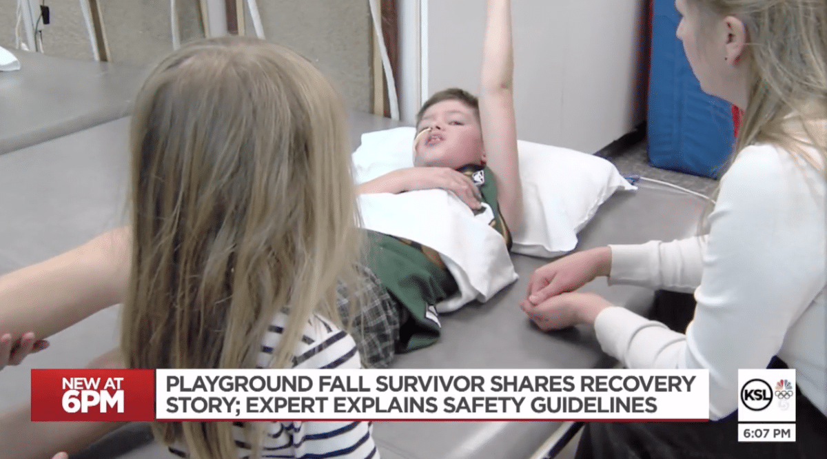 Playground full survivor shares recovery story; expert explains safety guidelines